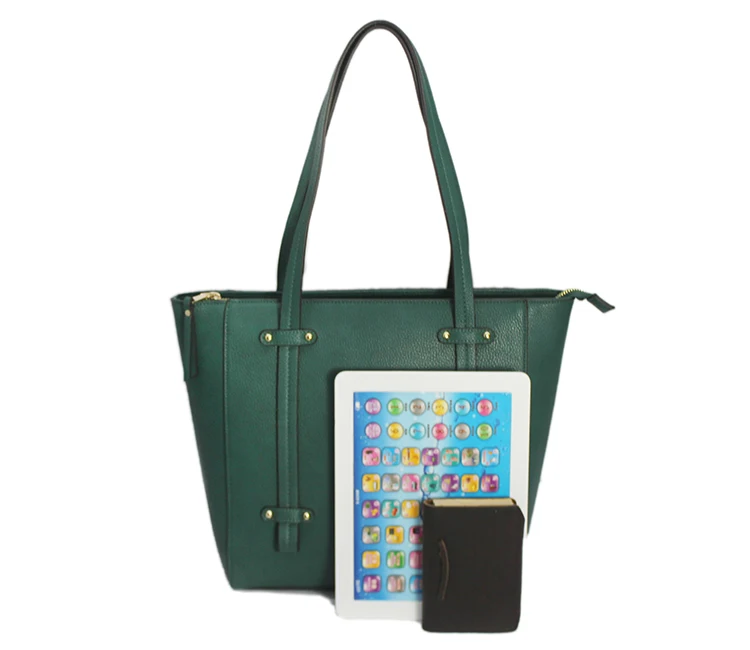 

Custom Clutch Wholesale 2021 Designer Luxury Women Ladies Tote Purses and Handbags, Black/green