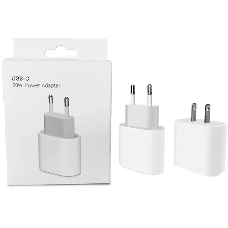 

Wholesale For Apple Iphone 12 PD Wall Charger 20W Type C Fast Charging Charger Cord For iphone 11pro 12 Charger Data Usb Cable, White