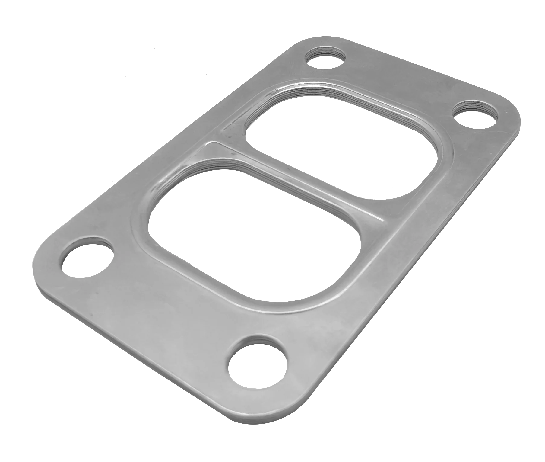 

T4 4 Bolt Divided Turbo Inlet Gasket Stainless Steel Manifold Inlet Flange Gasket