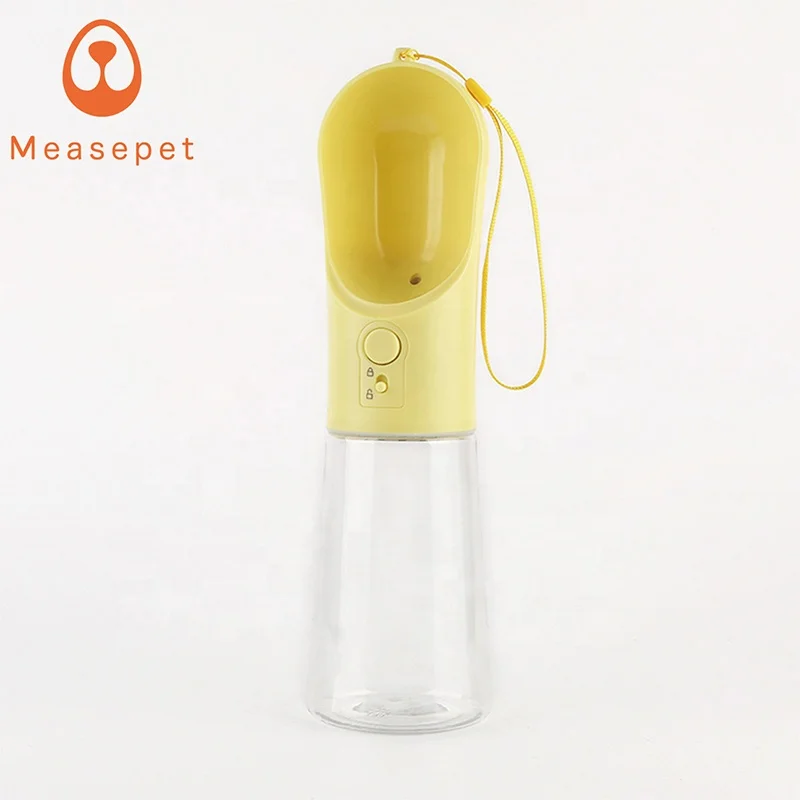 
Manufacturer Wholesale Price Free Logo Portable Travel Outdoor Pet Water Dispenser Feeder Dog Water Bottle 