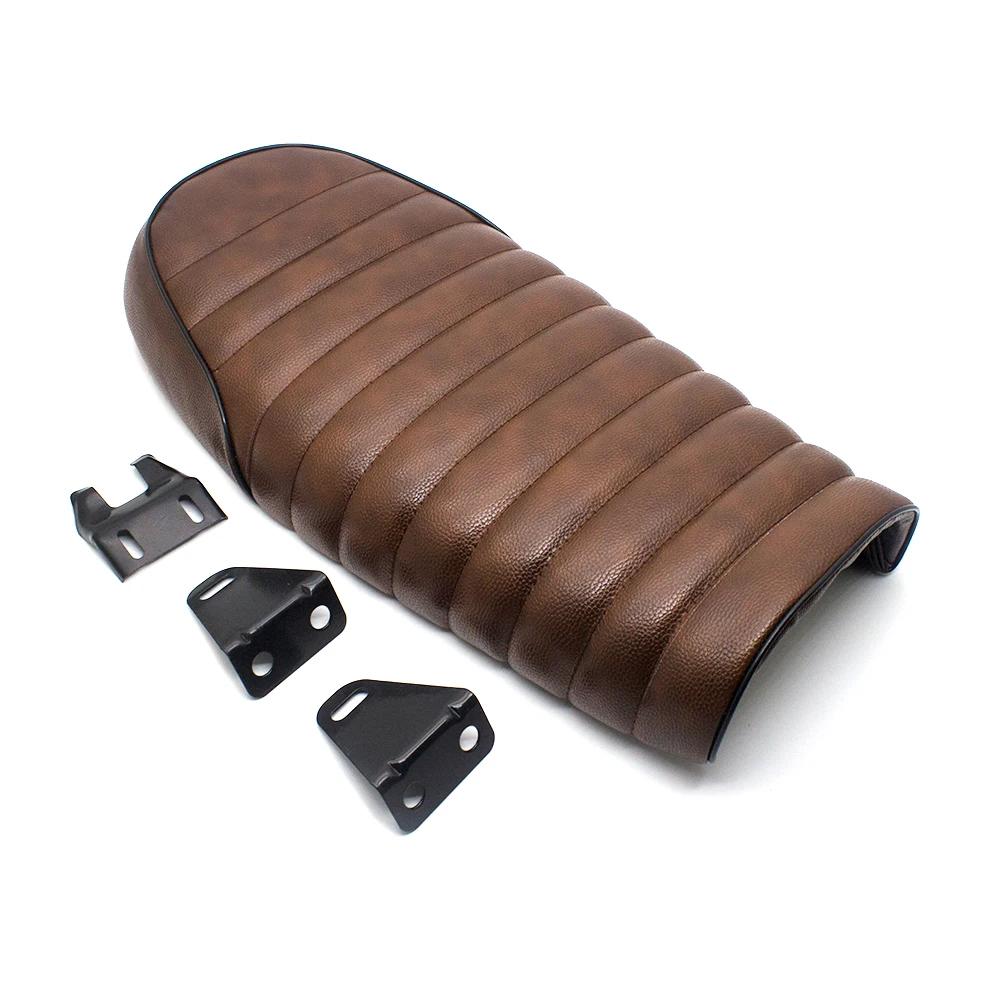 
Flat Brat Universal Motorcycle Seat Tracker Scrambler Cafe Racer Vintage Saddle for Honda CB Yamaha SR 