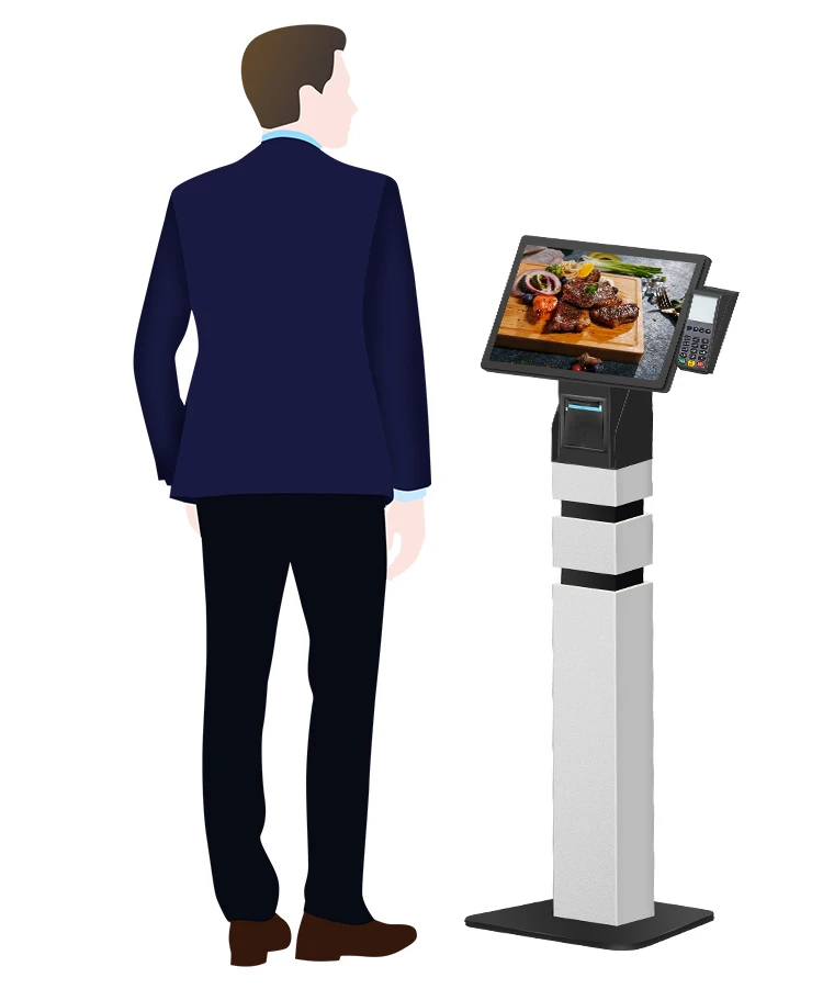 Restaurant Fast Food Automatic Rfid Touchscreen Cashless Smart Outdoor