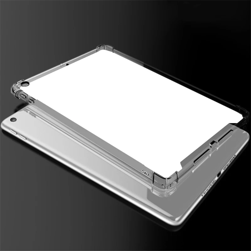 

Suppliers Wholesale High Quality Tpu Pc 2D Sublimation Blank Aluminium Sheet Transparent Drop For Ipad 10.2 Case