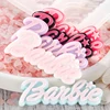 Diy crystal epoxy mould Barbie letter card Silicone Mold Jelly Fondant Cake Chocolate Ice Cube