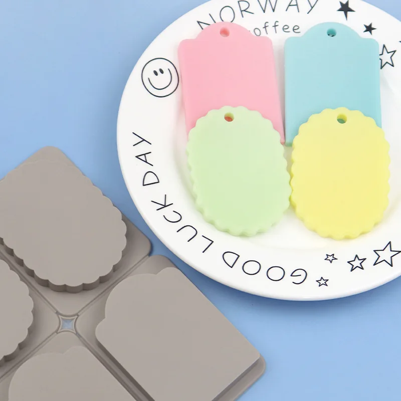 

DUMO DIY 6 Cavity Silicone Wax Mould Aromatherapy Silicone Soap Mold Household Baking Tools Detachable Cold Soap