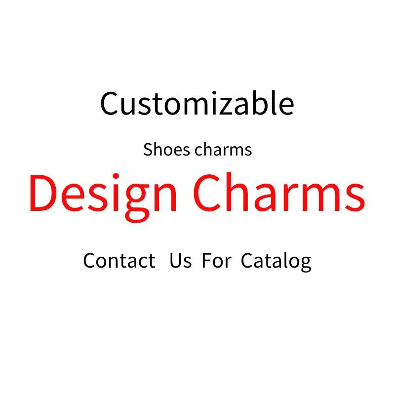 

2022 Dropshipping Products Pvc Lady Clog Decorations Decor Accessories Women Custom Logo Luxury Clogs Shoe Croc Charms, Optional