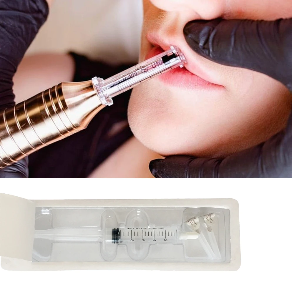 

10ml syringe hyaluronic pen use HA injectable dermal filler for lips enhancement