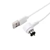 High speed 2.4 a quick charge circular 2pins magnetic charging cable