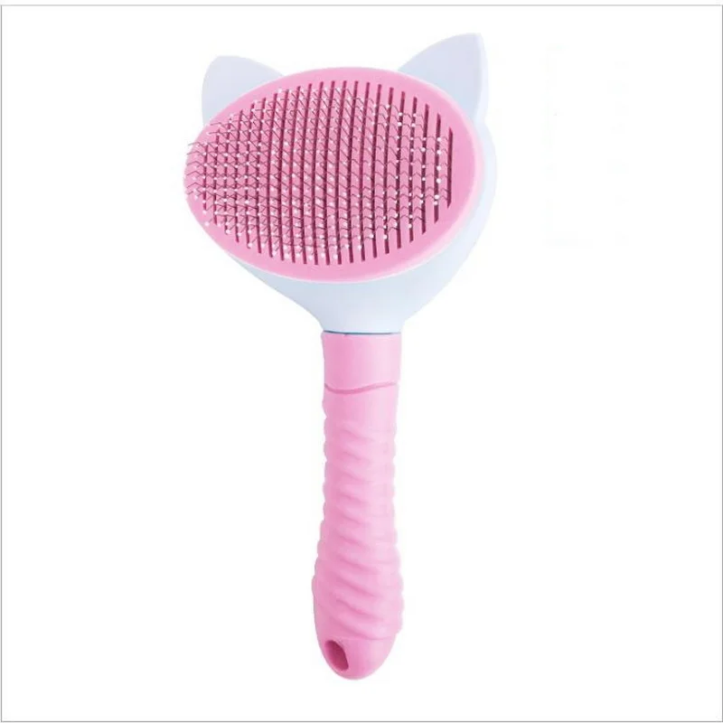 

Pet cat comb Long short hair brushes puppy automatic hair remover cat hair brush dog brush