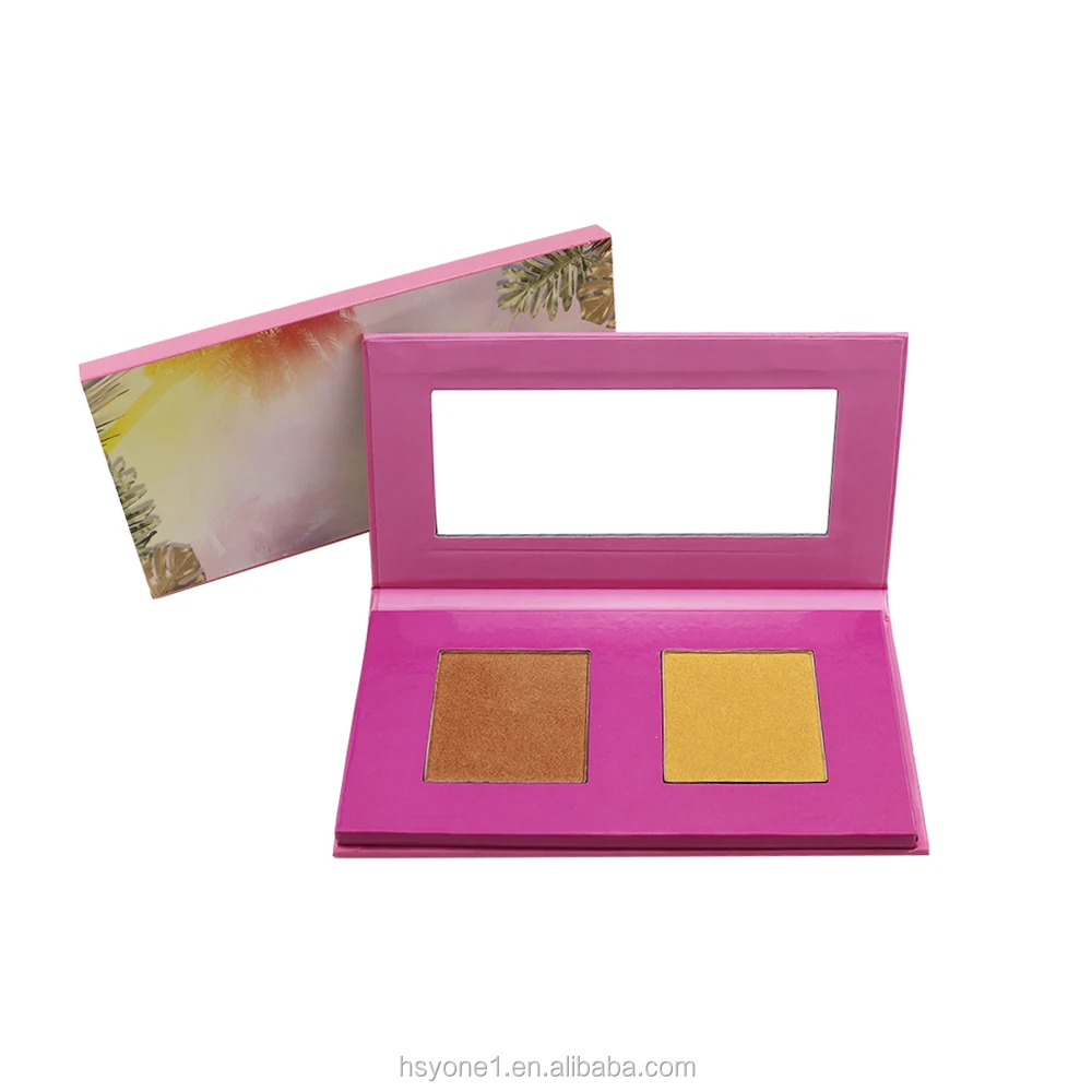 

Makeup factory 2 colors bronzer palette make your own single color brand highlighter