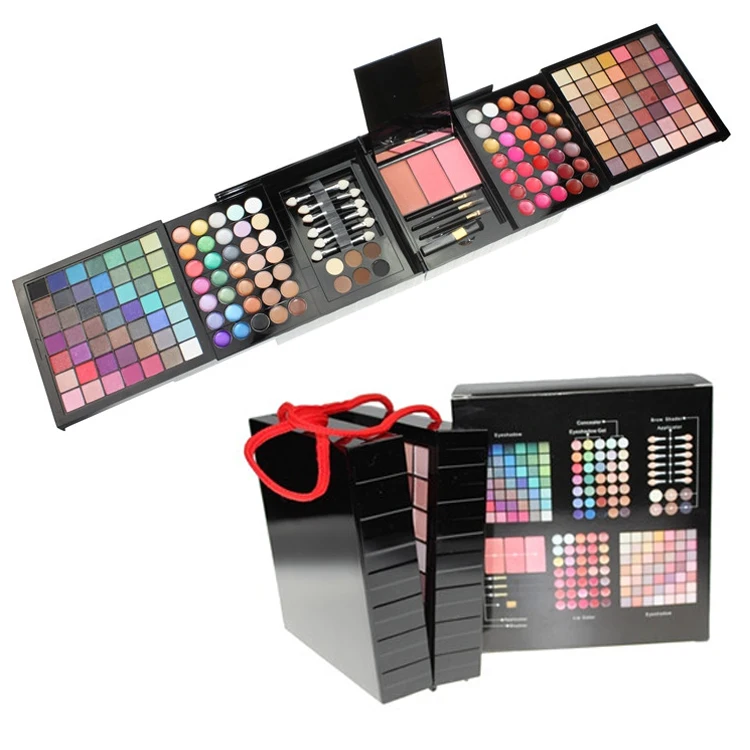 

custom logo unique valentines cosmetics colorful 177 pigmented makeup palletes liquid eyeshadow Makeup Palette Set