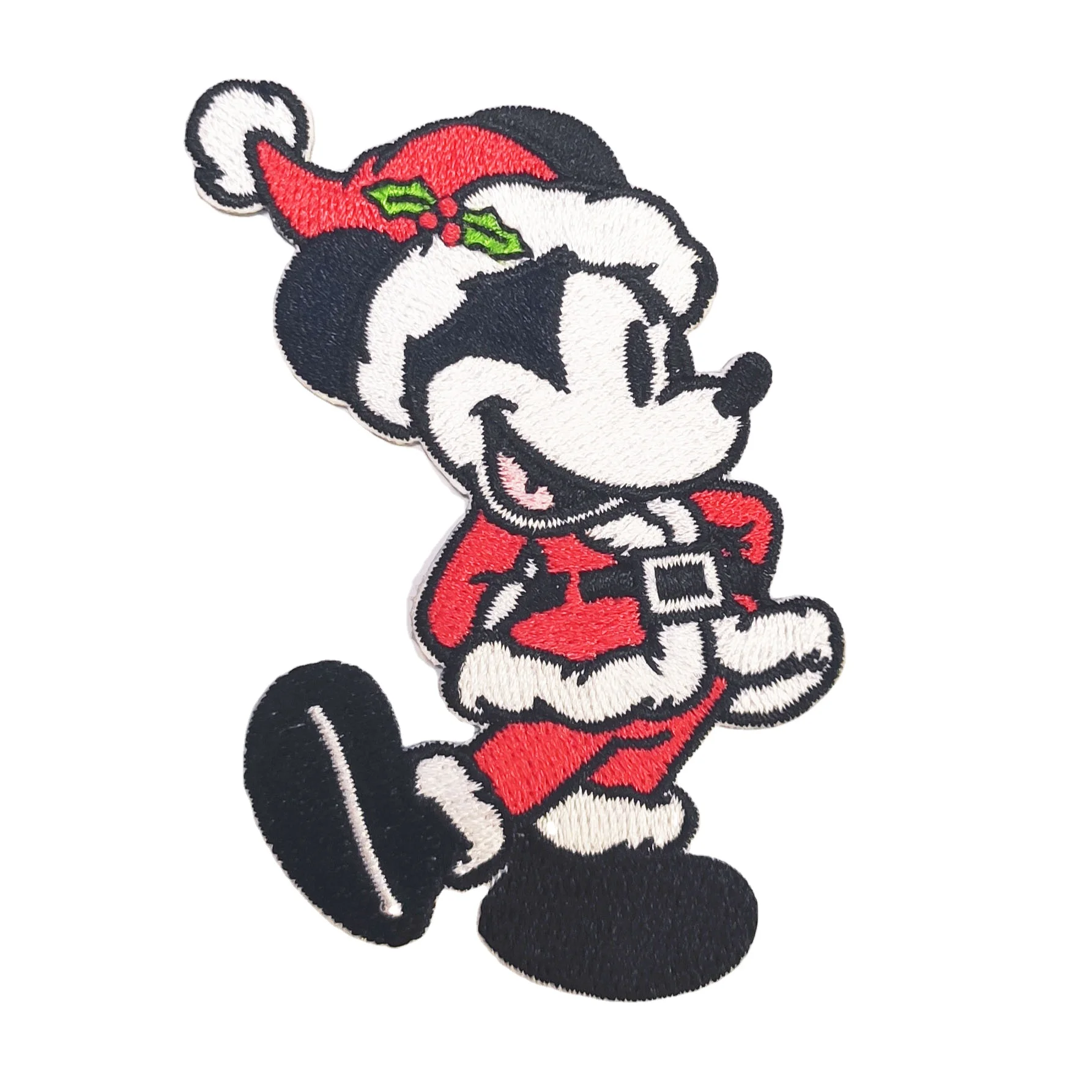 

Custom Christmas Patches Iron On Embroidered Patches Mouse Father Christmas Embroidery Patch For Kids