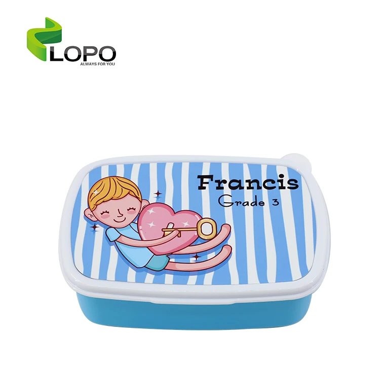 

Food grade polymer sublimation blanks kids lunch box for custom