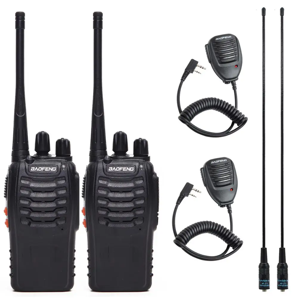 

Hot selling mini size Walkie Talkie BF 888S 5W 16CH UHF Two Way Radio Baofeng BF888s