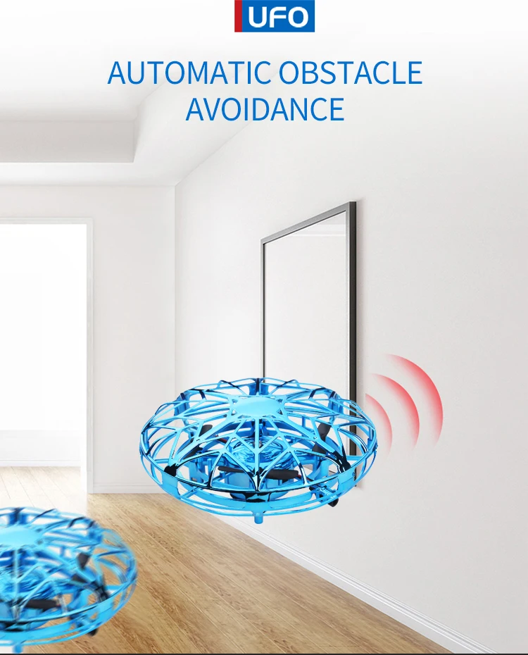 Interactive Hand Motion Sensor Control Ufo Drone Gesture Flying Ball