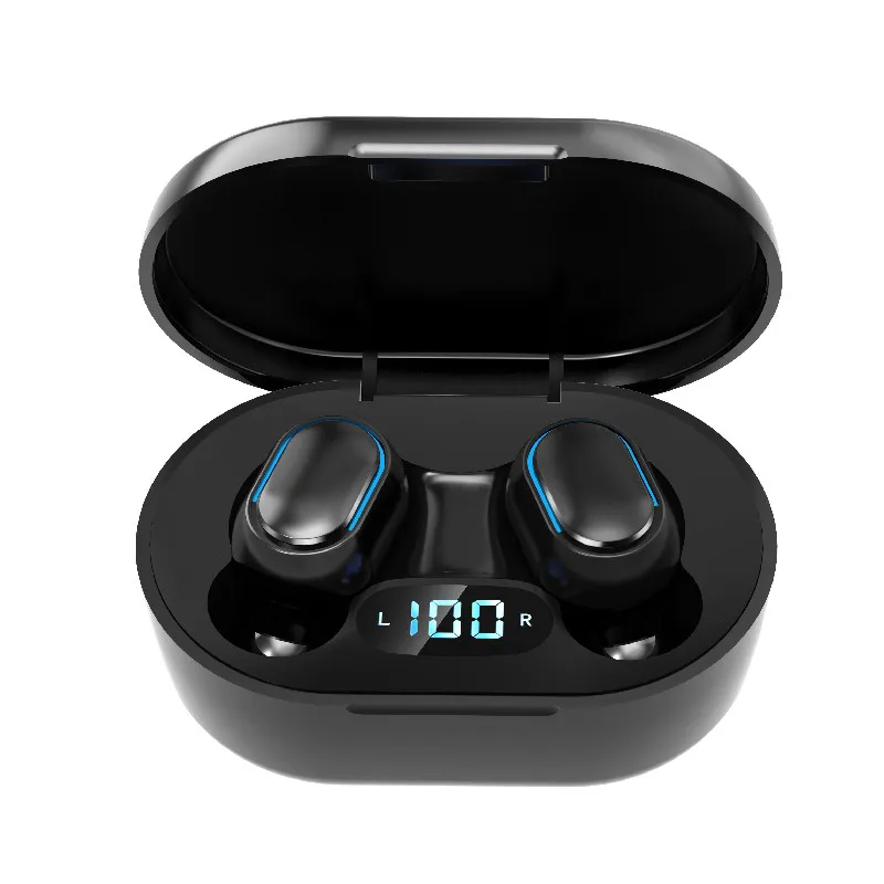 

Mini Wireless Earbuds Earphones Wireless Headphone TWS Stereo in-Ear Headphones with Charging Case