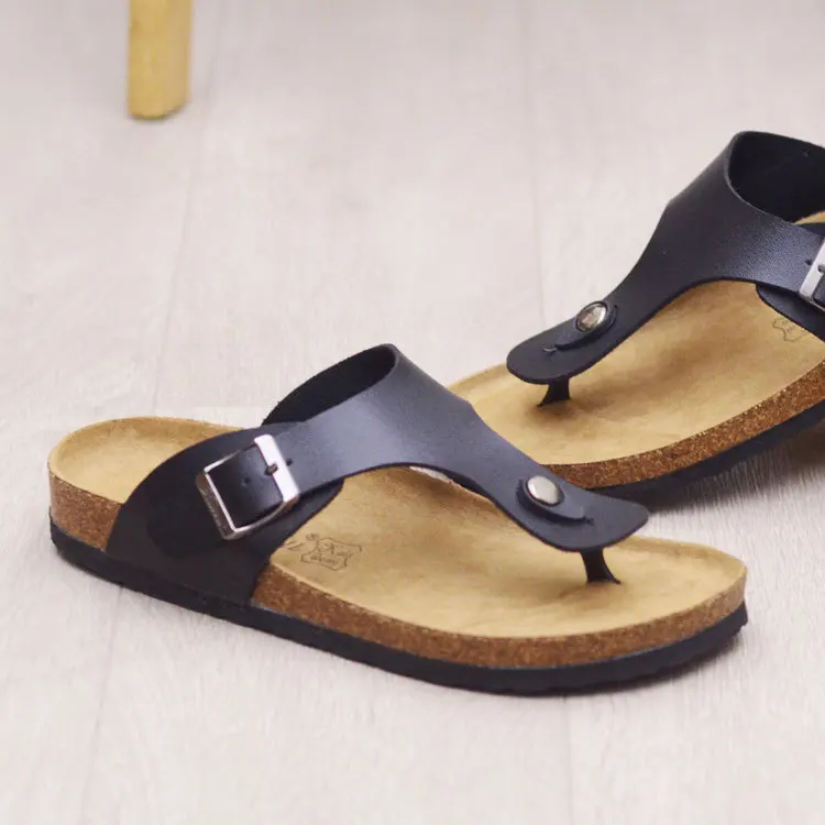 

new 2021 sandals black sandals for women and ladies Foot Bed Flat Flip-Flops Cork Sandals, Black,brown,gold,white