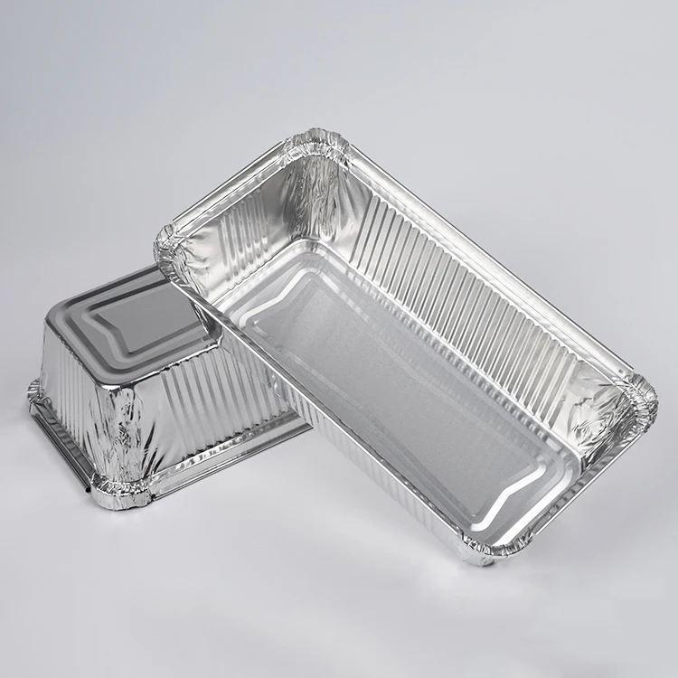 Rectangle Aluminum Foil Loaf Pan Disposable Container Tray Sizes ...