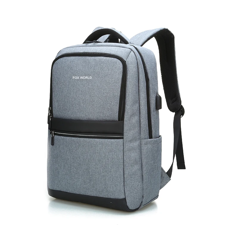 

Hold sale fashion business casual waterproof laptop outdoor travel backpack bag with USB charger for man