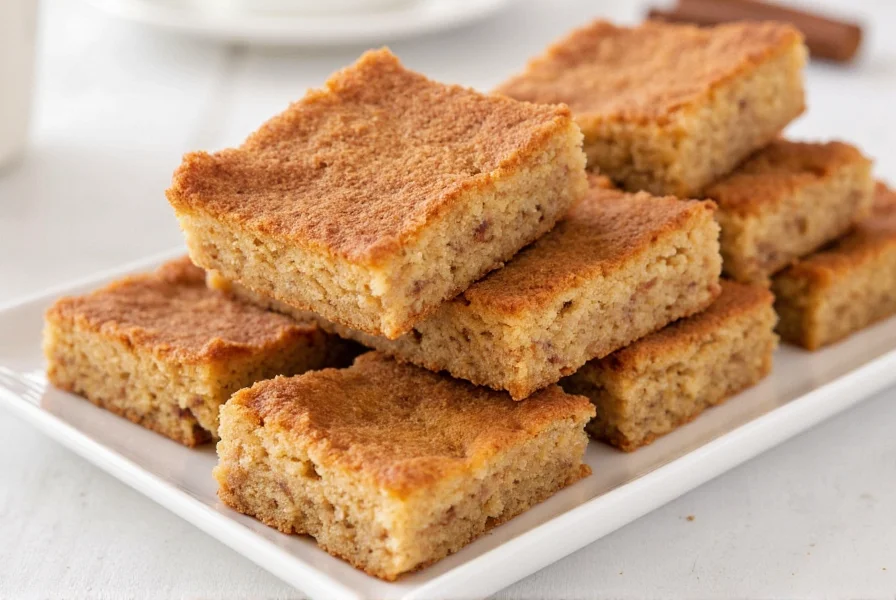 Variety of cinnamon toast bars with different toppings including chocolate drizzle and nut toppings