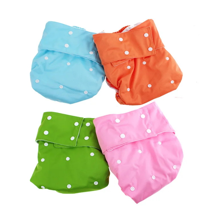 

Reusable High Quality ABDL Cloth Diapers Thick Adult with Wetness Indicator, Various colors