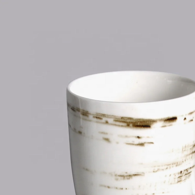 white ceramic coffee mugs