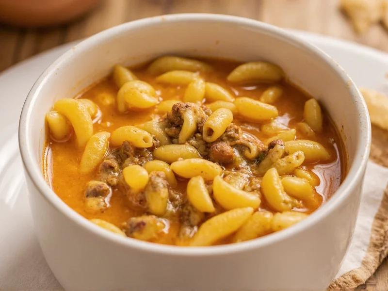 Cheeseburger Macaroni Soup: Complete Recipe Guide