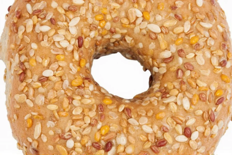 Assorted seeded bagels