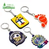 custom made keychain soft 3d rubber pvc key chain soft pvc foam 3d helmet squeeze 2020 football club pvc keychain