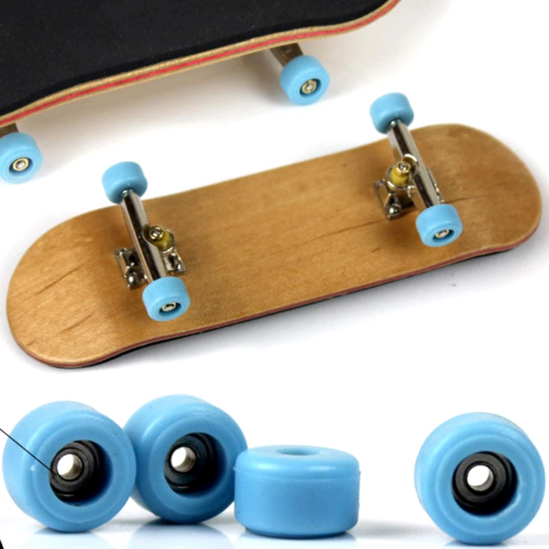 

Wholesale Wood Mini Finger Skateboard with Designs, Wooden maple color