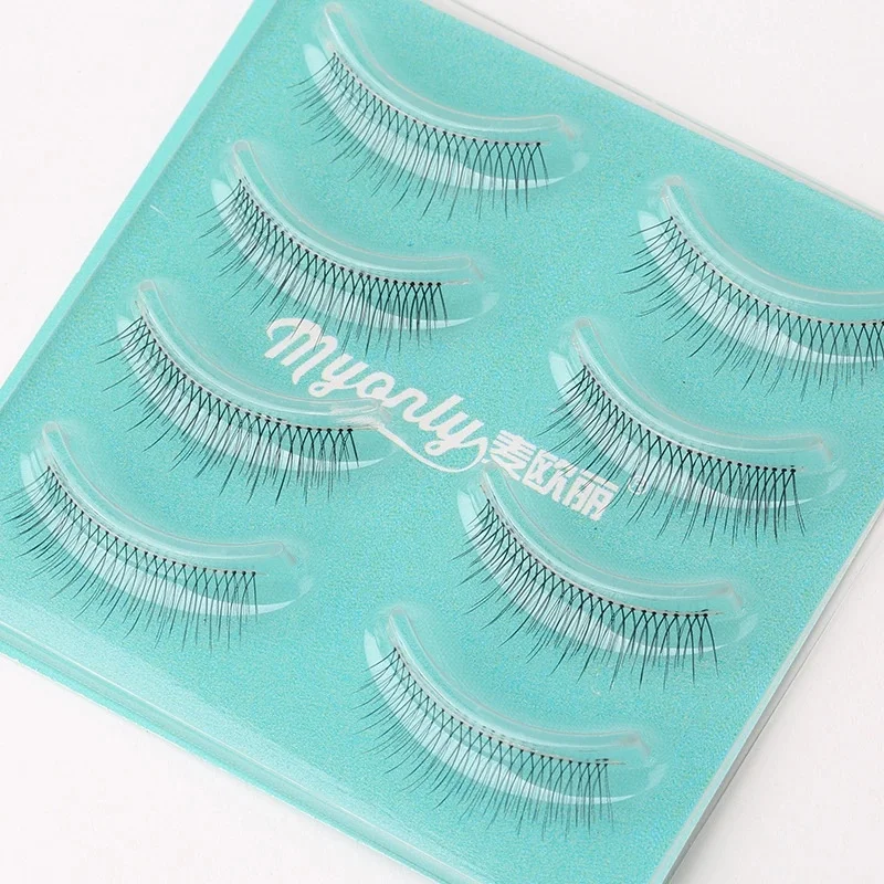 

Clear the warehouse slender style imitation true and false eyelashes natural lifelike false eyelashes suit, Natural black