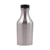 Factory outlet custom 2L 64oz stainless steel cerveza beer growler stainless steel growler keg with handle