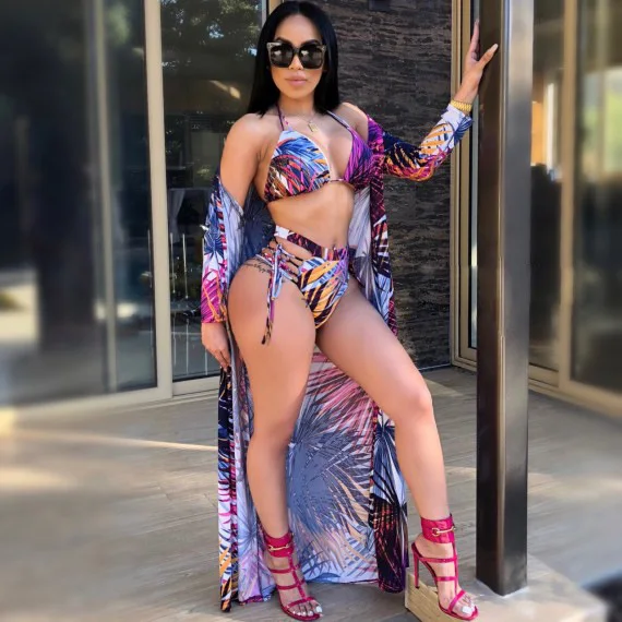 

2020 New Design Swimwear Sexy Girl Swimsuit Bikinis Set Cove Up