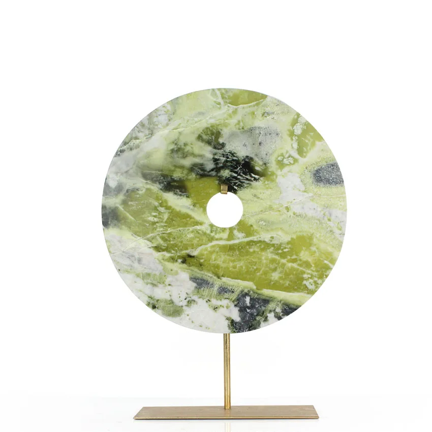 New design marble with metal base home decor decorative accessories for home manufacture