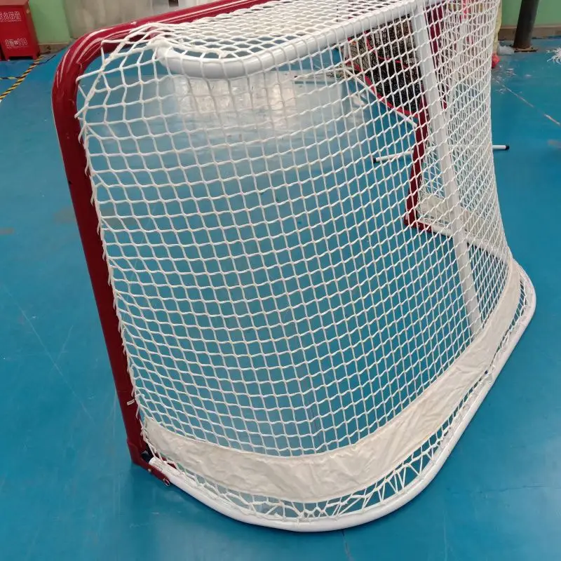 

Competition Square, Knot-less Hockey Goal Net - Official Size, Customized