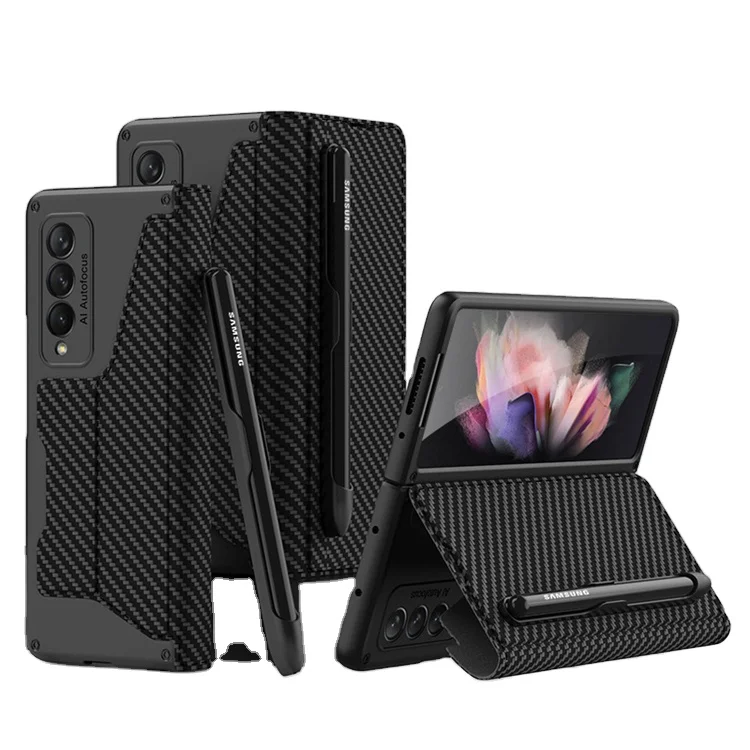 

Original all-inclusive w22 flip leather phone case for Samsung Fold3 phone case