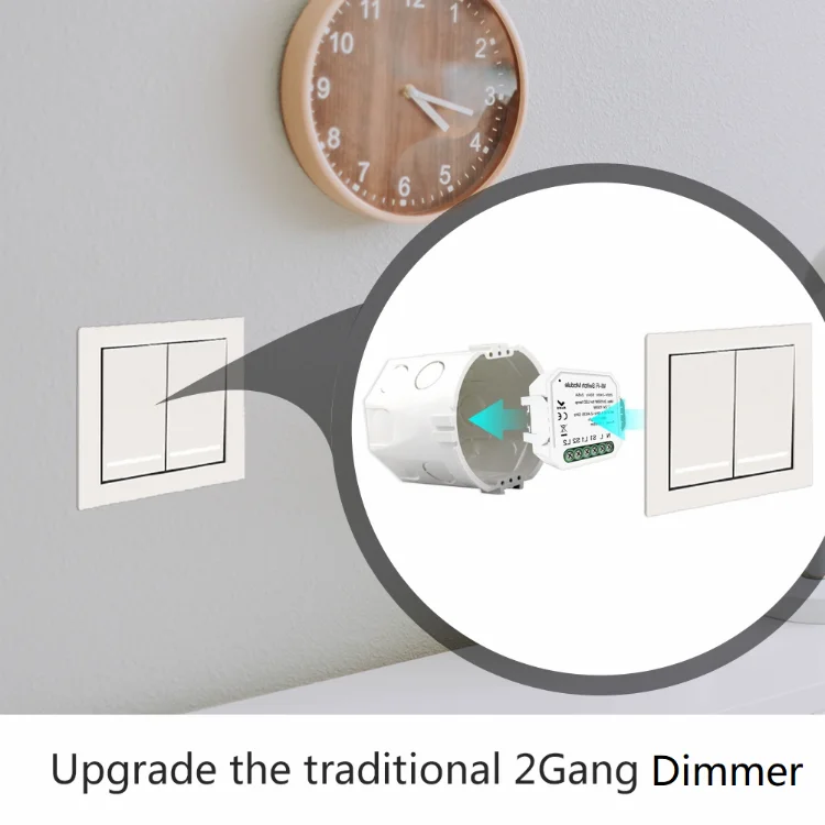2020 IoT Home Automation Tuya Mobile App Wireless Control ZigBee Smart Switch 2-Way - ANKUX.COM