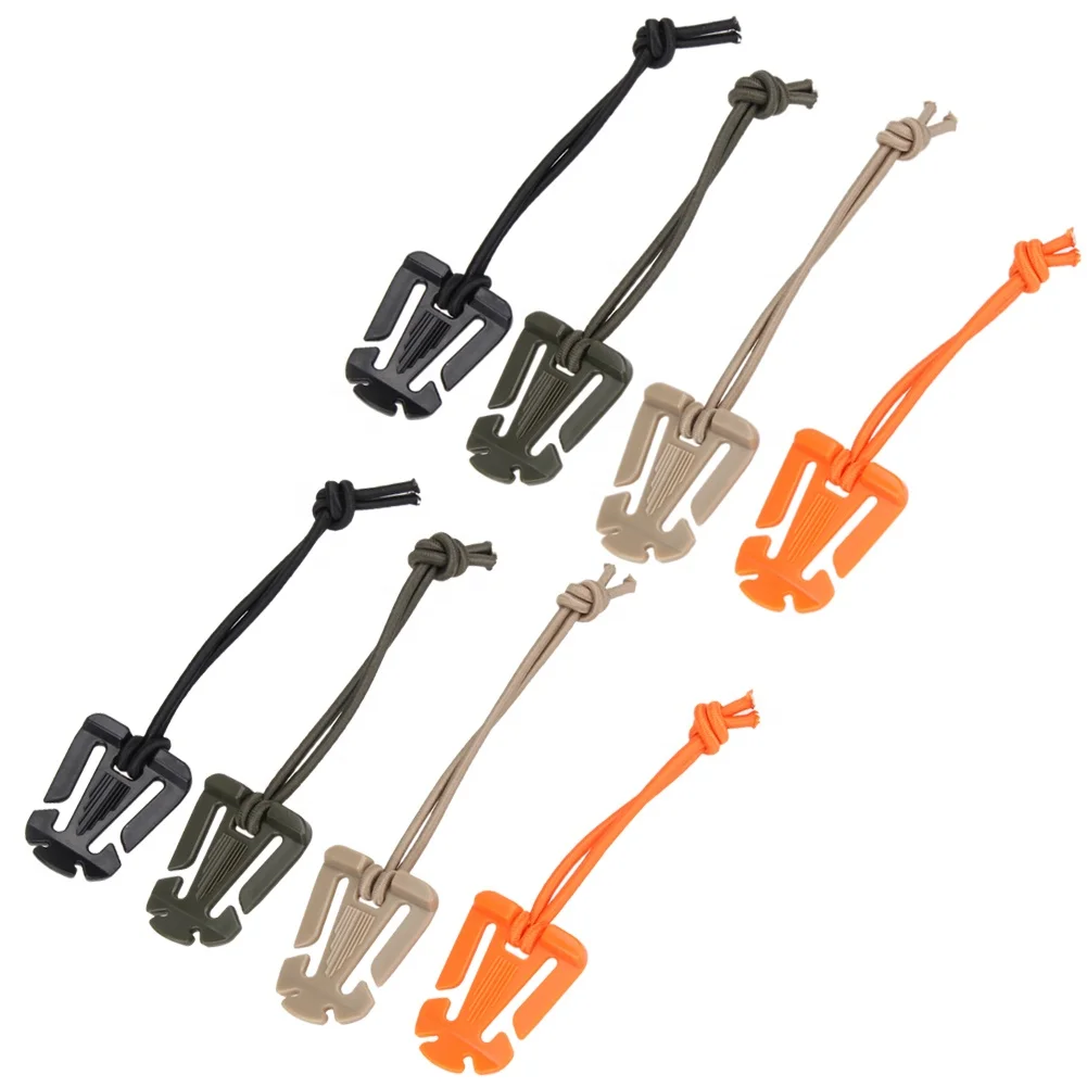 

Climbing Accessories Molle Backpack Carabiner EDC Tool Elastic Rope Webbing Buckle Winder