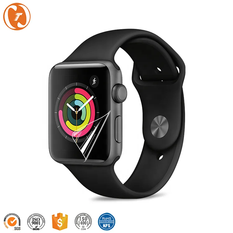 

9H 3D high quality for apple watch tpu screen protector hudrogel soft film 38mm 42mm 40mm 44mm, N/a