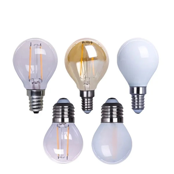 Aluminum G80 cheap retro decorative 4w globe led filament lamp