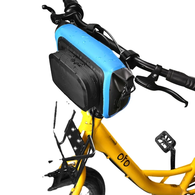 

rushed Handlebar Bag bicycle frame bag bicycle bag waterproof