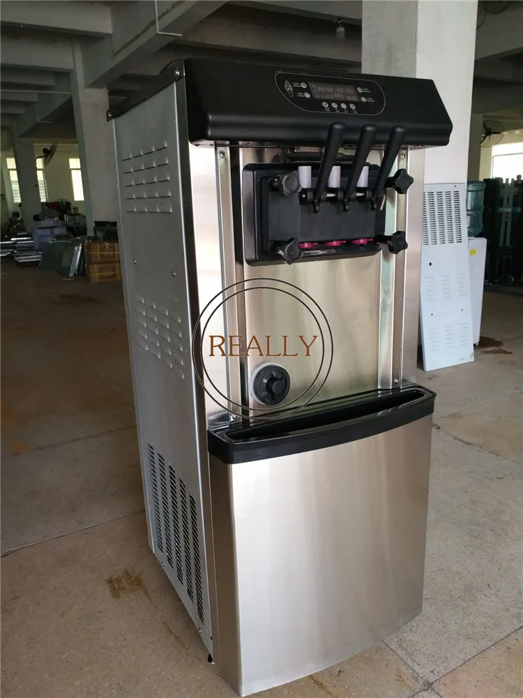 22l/h Self Service Industrial Ice Cream Machine Soft Ice Cream Machine