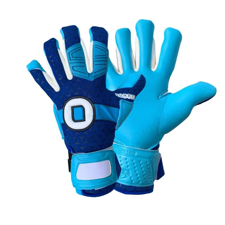 

Factory Price Exceptional Grip Goalkeeper Finger Protect For Football Match, Dark blue+light blue