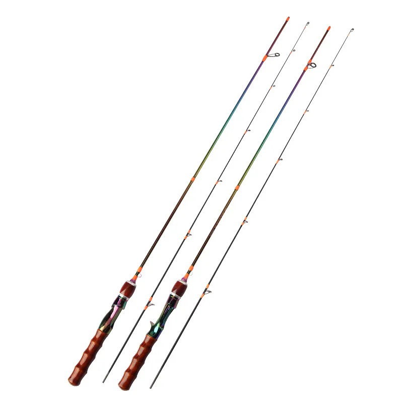 

Jetshark Carbon Ultra Light Wood Handle Fishing Rod 1.68m 1.8m 1.98m Spinning Casting Fishing Rod