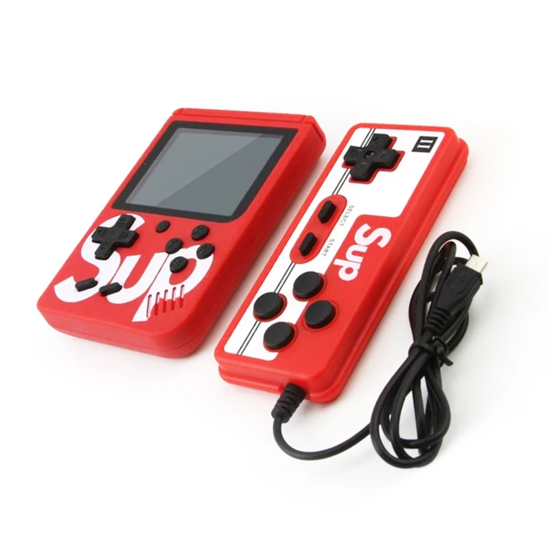 

Mini Mobile Control 3.0'' Screen 2 Boy Players Classic 400 In 1 Portatil De Juegos Sup Consola Retro