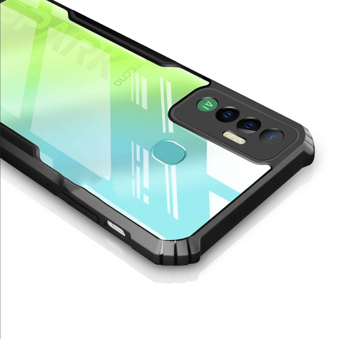 

for Tecno Spark 6 Cover Mobile Phone Case Shockproof Corners Protective for Tecno Spark 6 Go Air Back Cover Phone Case, 4 colors