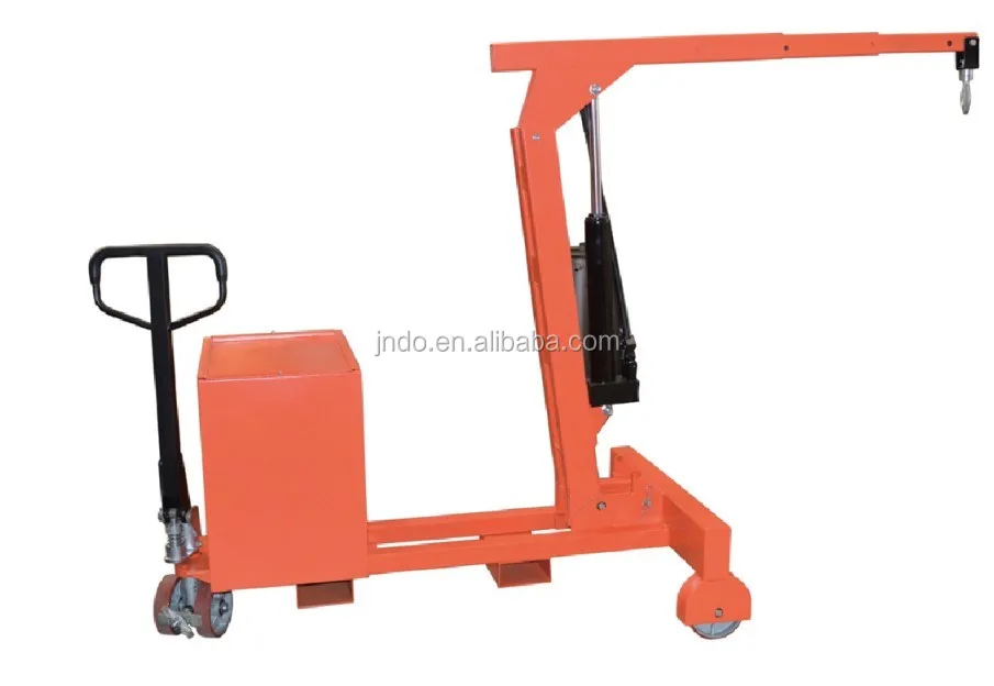 Hydraulic Handle Operate Mobile Counter Balance Crane - Buy Mobile ...
