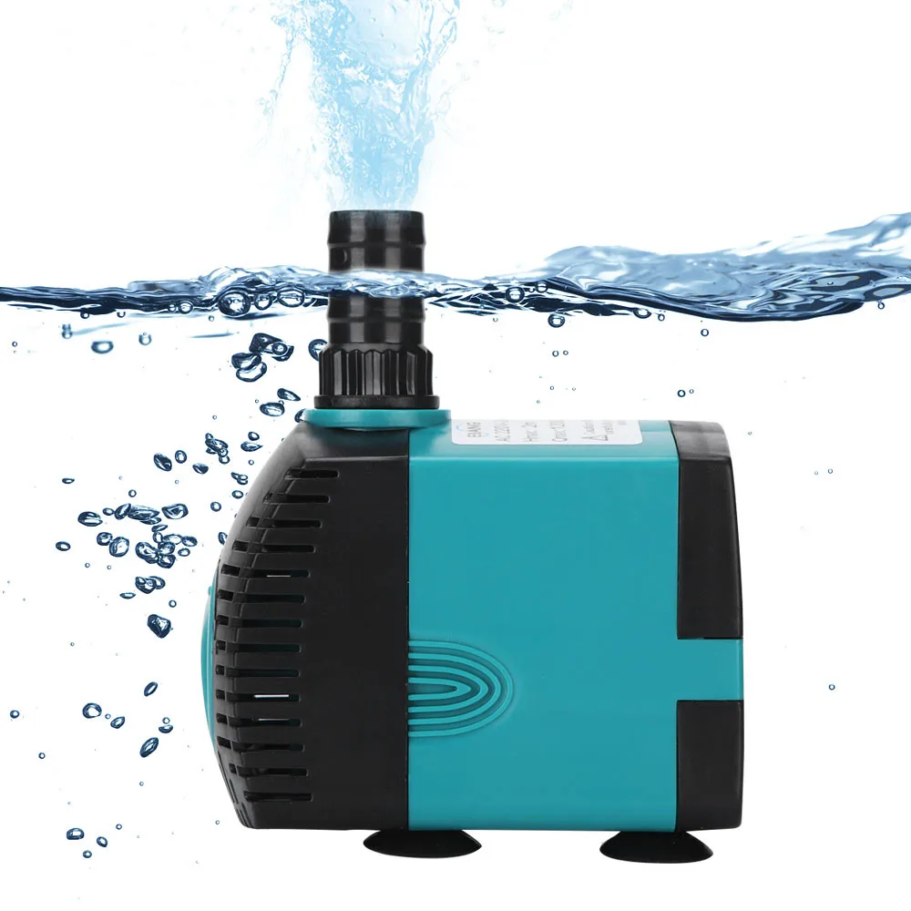 

3W 6W 10W 15W 25W Ultra-Quiet Submersible Water Fountain Pump Filter Fish Pond Aquarium Water Pump Tank Fountain 220V-240V, As picture or on your requirement