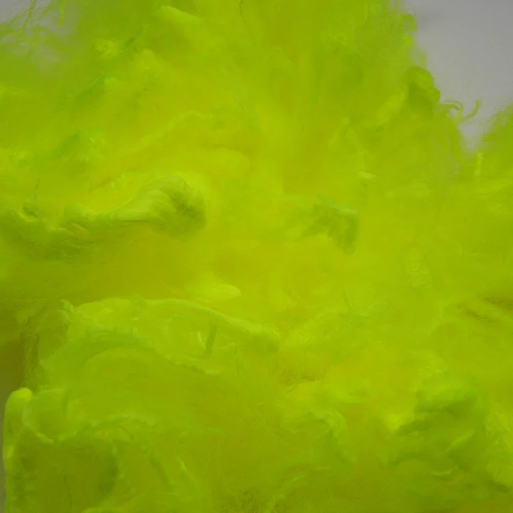 
High quality Solution Dyed High Bulky Acrylic Fiber Polyester Staple Fiber 