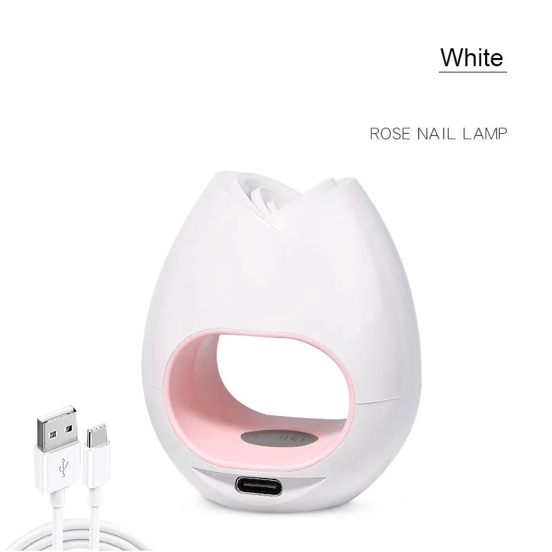 

Practical Mini rose nail lamp dryer poly gel nail kit with lamp led gel nail lamp